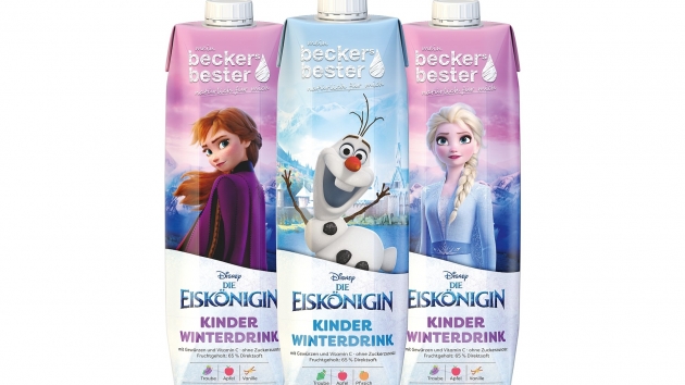 Beckers Bester bringt von 'Eiskönigin' inspirierte Kinder-Winterdrinks - Die Disney-Kollektion von Beckers Bester - Quelle: Beckers Bester
